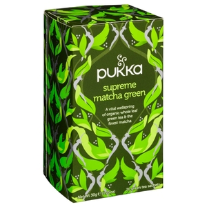 Pukka Organic Herbal Green Tea Supreme Matcha Green 20 Pieces