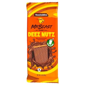 Mr Beast Deez Nutz Peanut Butter 60G