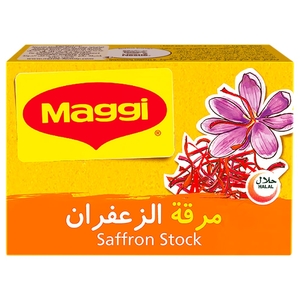 Maggi Saffron Stock Cube 20G