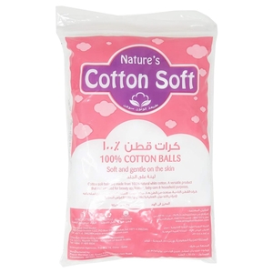 Nature's Cotton Soft Cotton Balls 100 Pieces