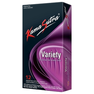Kamasutra Condom Variety 12 Pieces