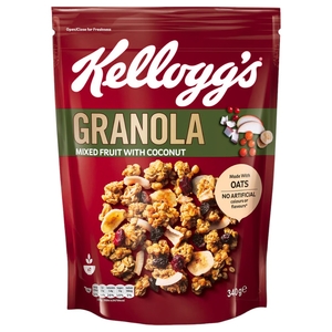 Kellogg's Granola Mixed Fruit With Coconut 340G