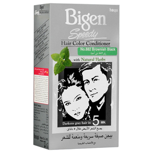 Bigen Speedy Hair Color Conditioner No.882 Brownish Black