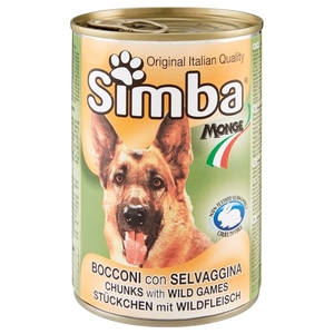 Simba Dog Food Chunks Wild Games 400G