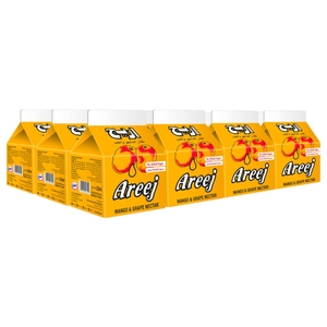 Areej Mango & Grape Nectar No Added Sugar 225Ml