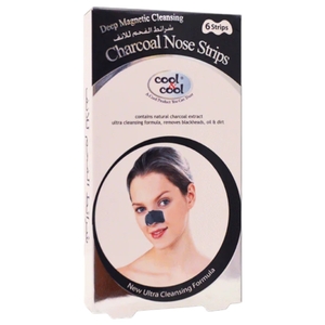 Cool & Cool Charcoal Nose Strips 6 Pieces
