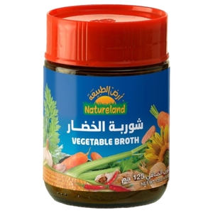 Natureland Vegetable Broth Extract 125G