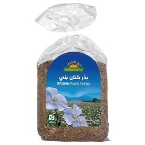 Natureland Brown Flax Seeds 500G