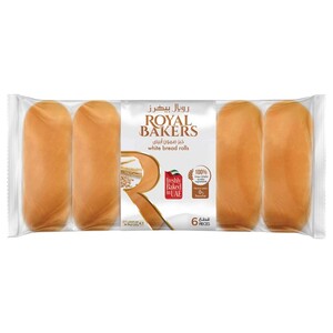 Royal Bakers White Bread Rolls 6 Pieces 260G