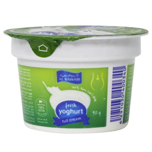 Al Rawabi Yoghurt Full Cream Full Fat 90G