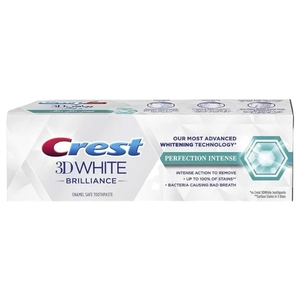 Crest Toothpaste 3D White Brilliance Perfection Intense 75Ml