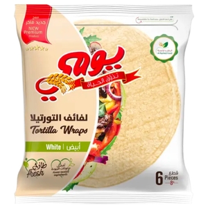 Yaumi Fresh Tortilla Wraps White 6 Pieces 240G