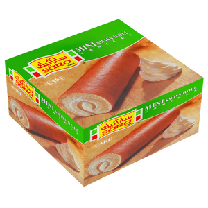 Sara Mini Swiss Roll Vanilla 20G X 20