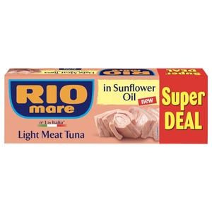 Rio Mare Light Meat Tuna In Sunflower Oil 70G X3