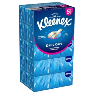 Kleenex Facial Tissue Daily Care 170 Sheets X5
