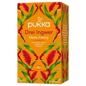 Pukka Organic Three Ginger Tea 20 Pieces