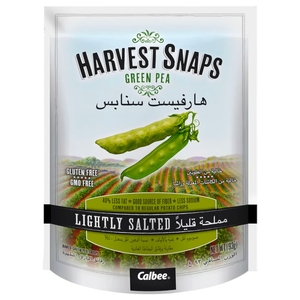 Harvest Snaps Green Pea Lightly Salted 93G