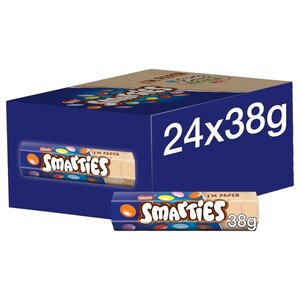Smarties Chocolate Drops 38G X24