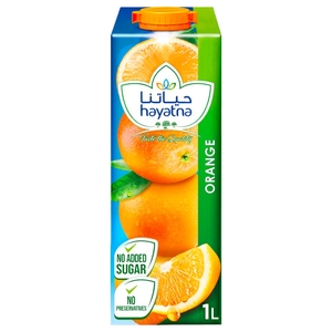 Hayatna Juice Uht Pure Orange 1L