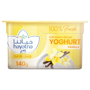 Hayatna Set Yoghurt Vanilla 140G