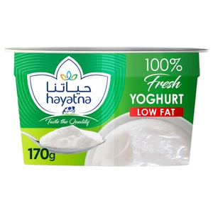 Hayatna Fresh Yoghurt Low Fat 170G