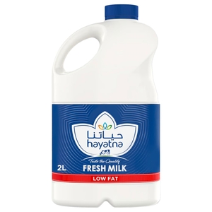 Hayatna Fresh Milk Low Fat 2L