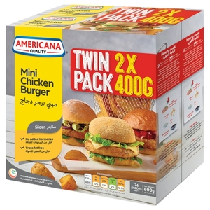 Americana Mini Chicken Burger 400G X 2