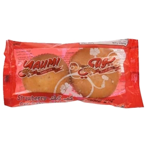 Yaumi Cup Cake Strawberry 2Pcs 60G