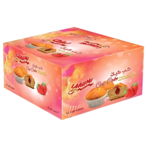 Yaumi Cup Cake Family Box Strawberry 360G X 12