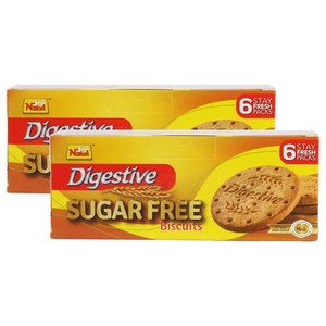 Nabil Sugar Free Digestive Biscuits 250G X 2