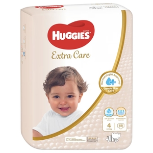 Huggies Extra Care Diaper Size 4 8-14Kg 68 Pieces