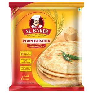 Al Baker Whole Wheat Paratha 400G