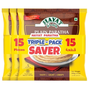 Hayat Plain Paratha 400G X 3
