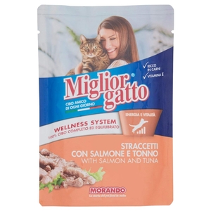 Miglior Gatto Salmon & Tuna Cat Food 100G