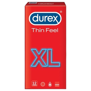 Durex Condoms Thin Feel Xl 12 Pieces