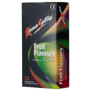 Kamasutra Condoms Fruit Flavours 12 Pieces