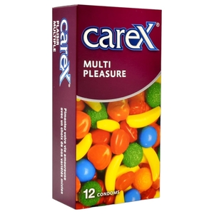 Carex Condoms Multi Pleasure 12 Pieces