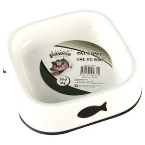 Pawise Plastic Cat Bowl 200Ml