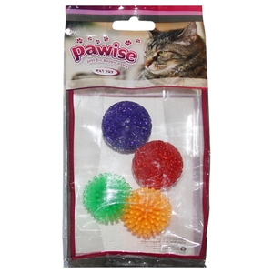 Pawise Glitter Ball 4 Pieces