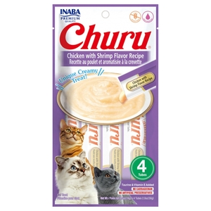 Inaba Churu Chicken With Shrimp Flavor 56G