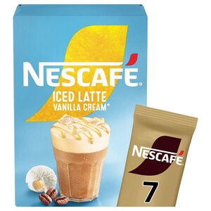 Nescafe Gold Iced Latte Vanilla Cream 15G X7