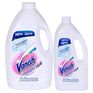Vanish Fabric Stain Remover For Whites 3L + 1L Free