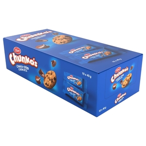 Tiffany Chunko's Chocolate Chips Cookies 40G X10