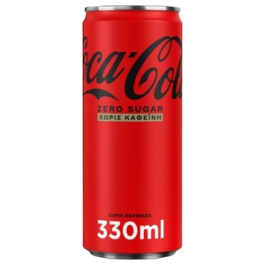 Coca Cola Zero Sugar Zero Caffeine 330Ml