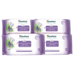 Himalaya Baby Wipes Soothing & Protecting 56Pcs X 4
