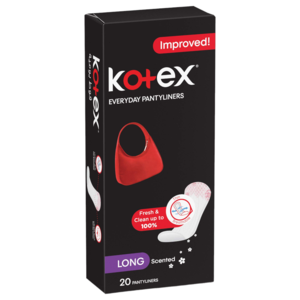 Kotex Pantyliners Long Scented 20 Pads