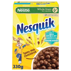 Nesquik Wholegrain Cereal Chocolate 330G