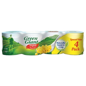 Green Giant Original Sweet Corn 150G X 4