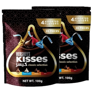 Hershey Kisses Classic Selection Chocolate 100G X 2
