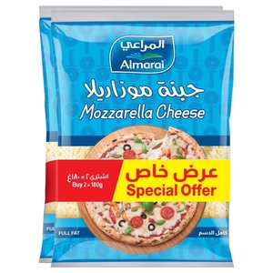 Almarai Mozzarella Shredded Cheese 180G X 2